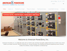 Tablet Screenshot of americanpowerzone.com